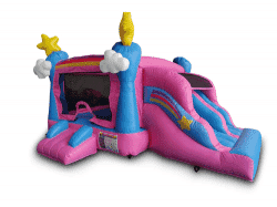 Mini Enchanted Bounce Slide Lulu Enchanted House Combo