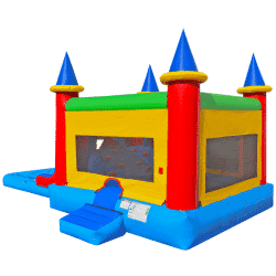 28 1699308042 Dual Lane Slide and Castle Bounce House Combo Wet