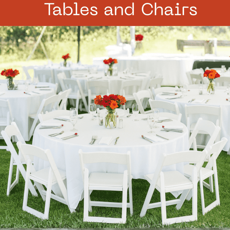 Tables and Chairs